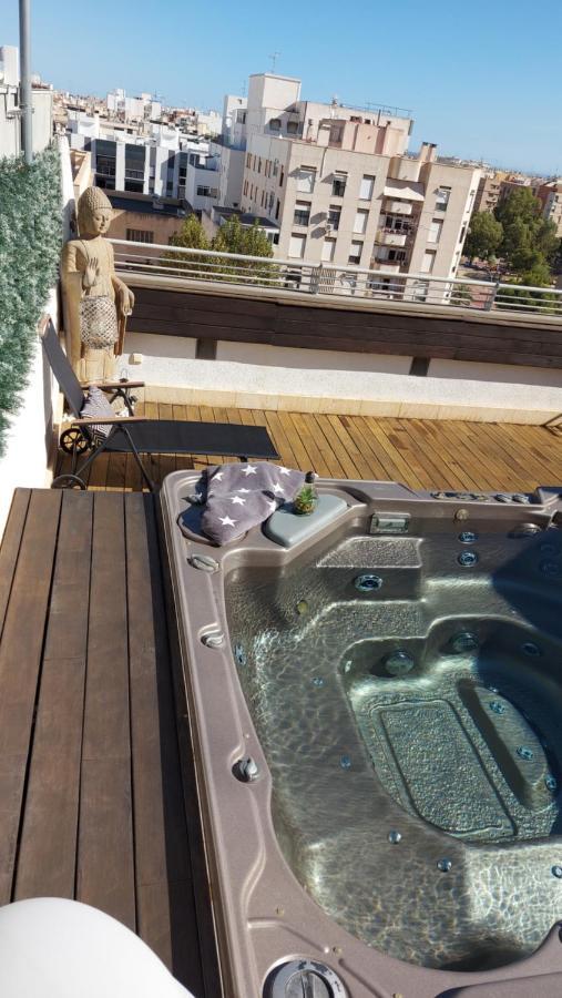 Appartamento Atico De Lujo Con Jacuzzi Climatizado En Terraza Elx Esterno foto