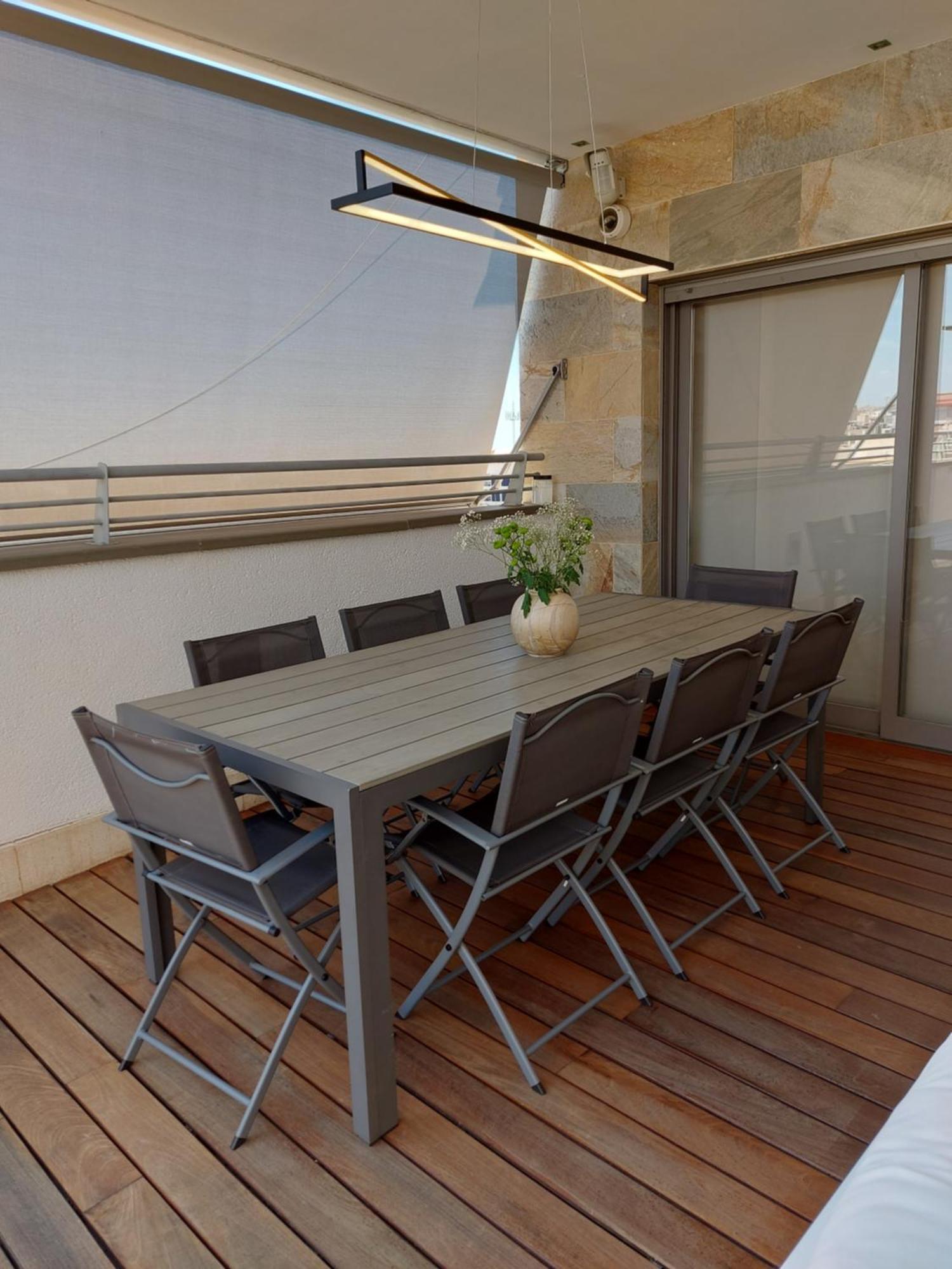 Appartamento Atico De Lujo Con Jacuzzi Climatizado En Terraza Elx Esterno foto